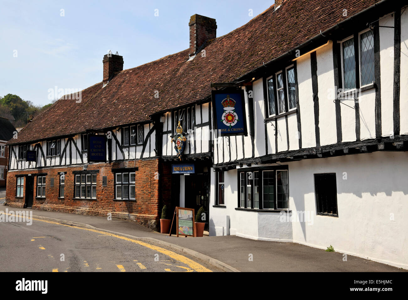 9612. Rose & Crown, Harnham Road, Salisbury, Wiltshire Foto Stock