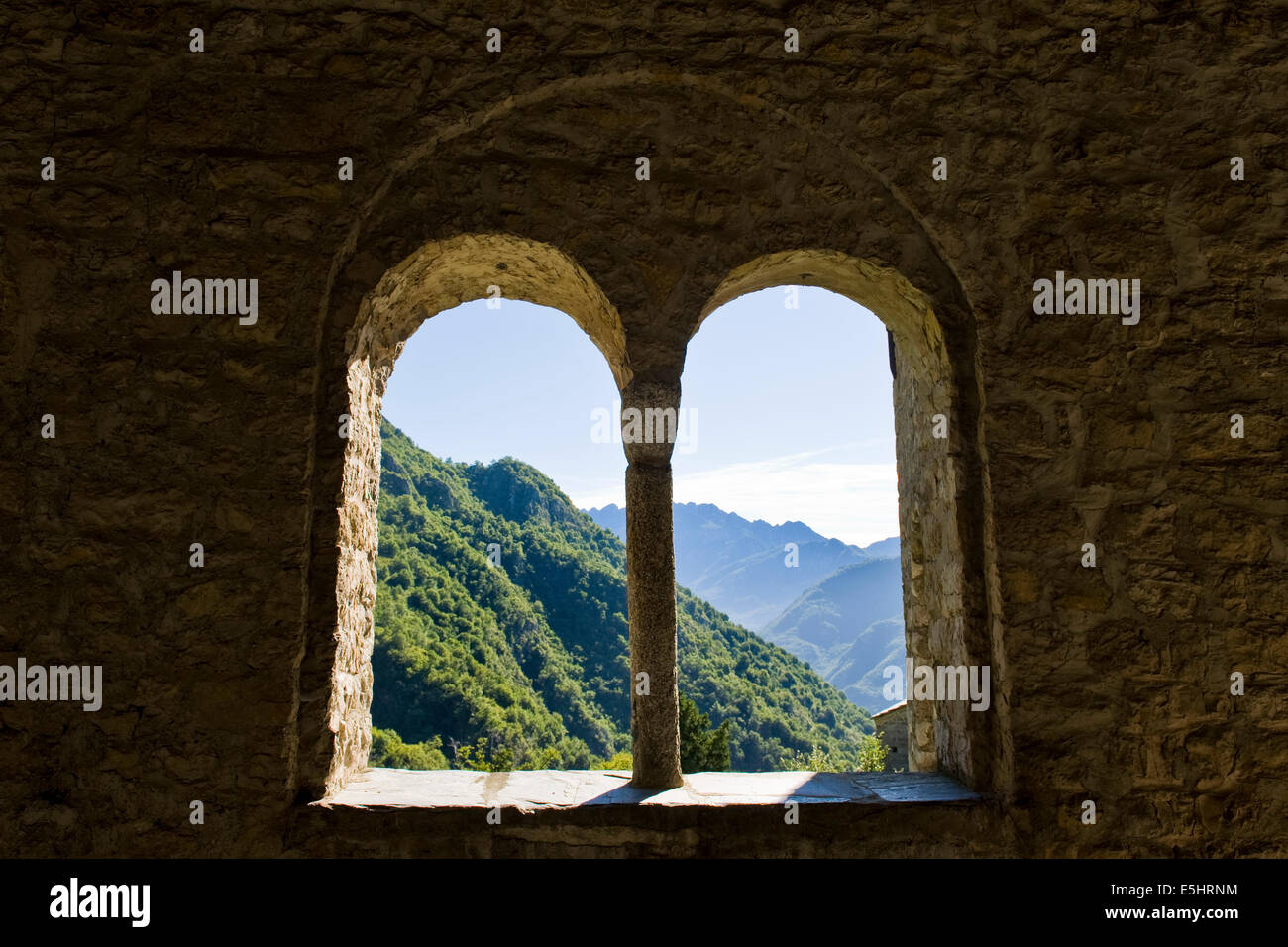 L'Italia, Lombardia, Civate, San Pietro al Monte Foto Stock