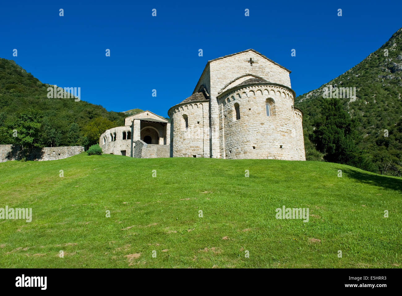 L'Italia, Lombardia, Civate, San Pietro al Monte Foto Stock