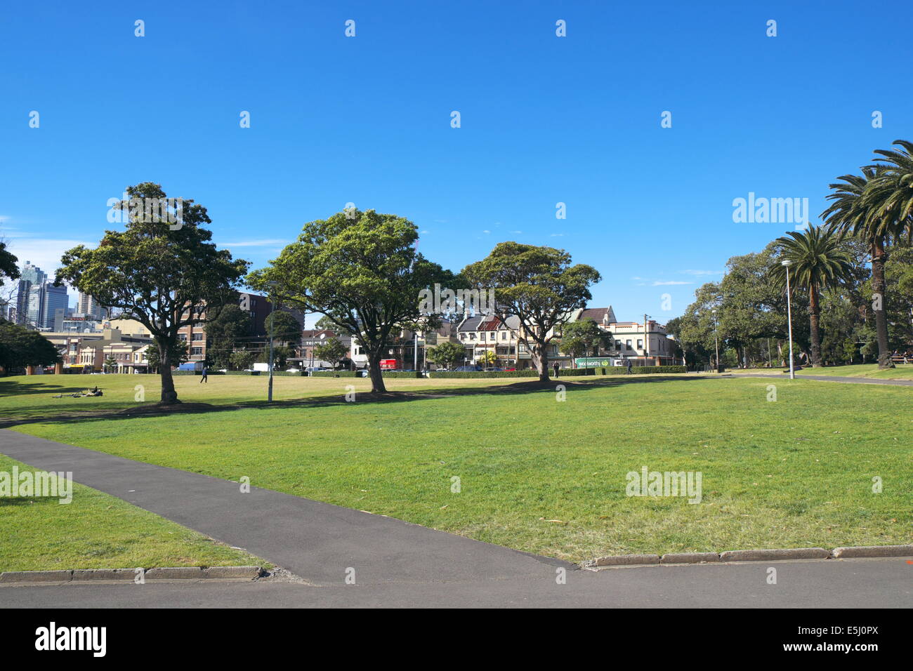 Victoria Park Sydney Australia, in Chippendale è a 9 ettari di parco pubblico gestito dalla città di Sydney Foto Stock