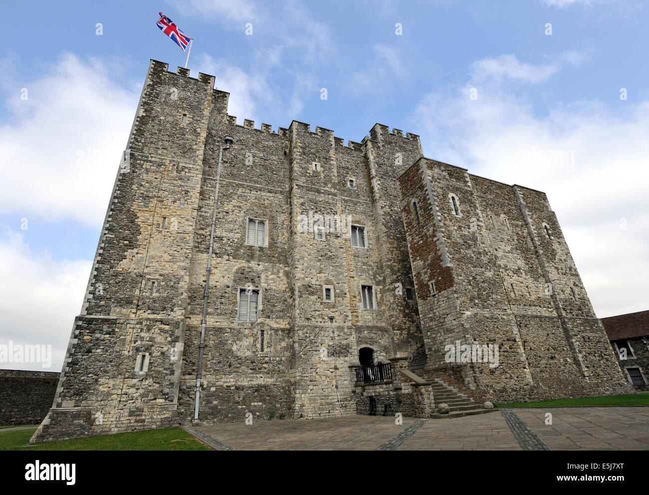 Il castello di Dover, Dover, Kent, Regno Unito - Enrico II di mantenere Foto Stock