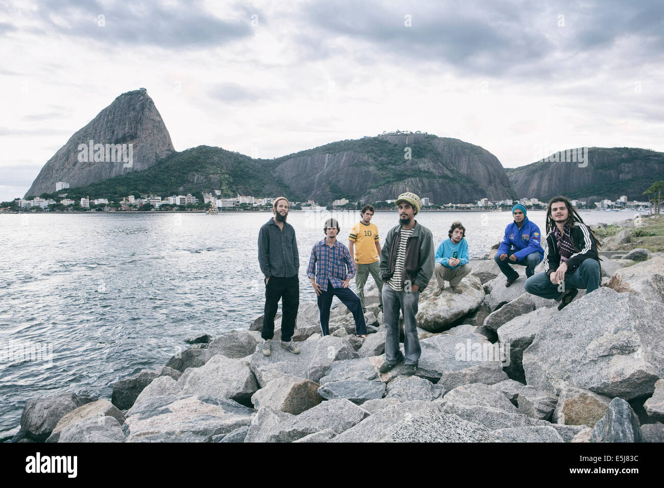 Ponto de Equilibrio fotografato nel Botafogo Rio de Janeiro Foto Stock