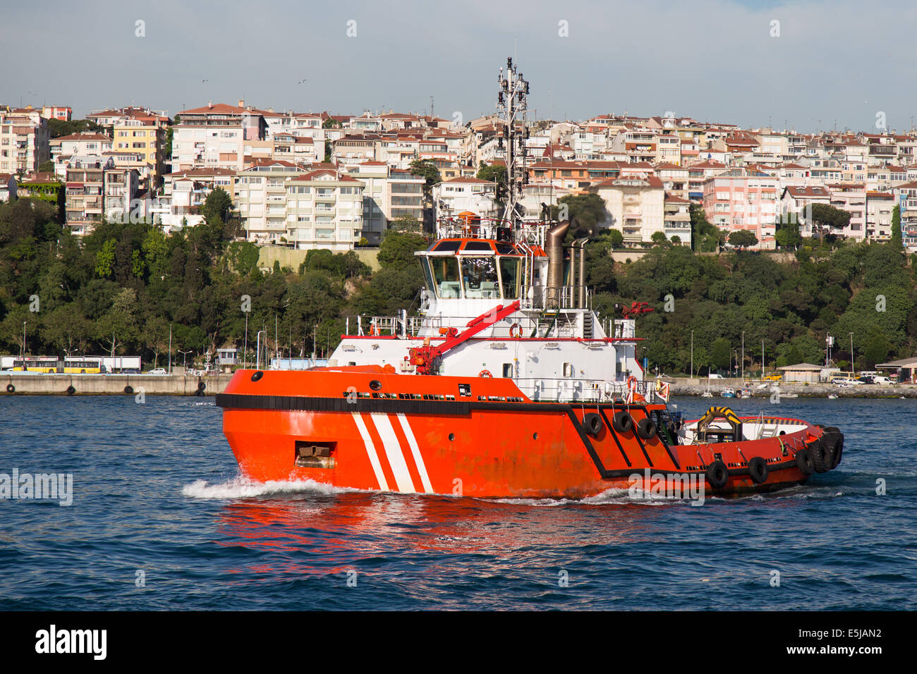 Sicurezza costiere barca Foto Stock