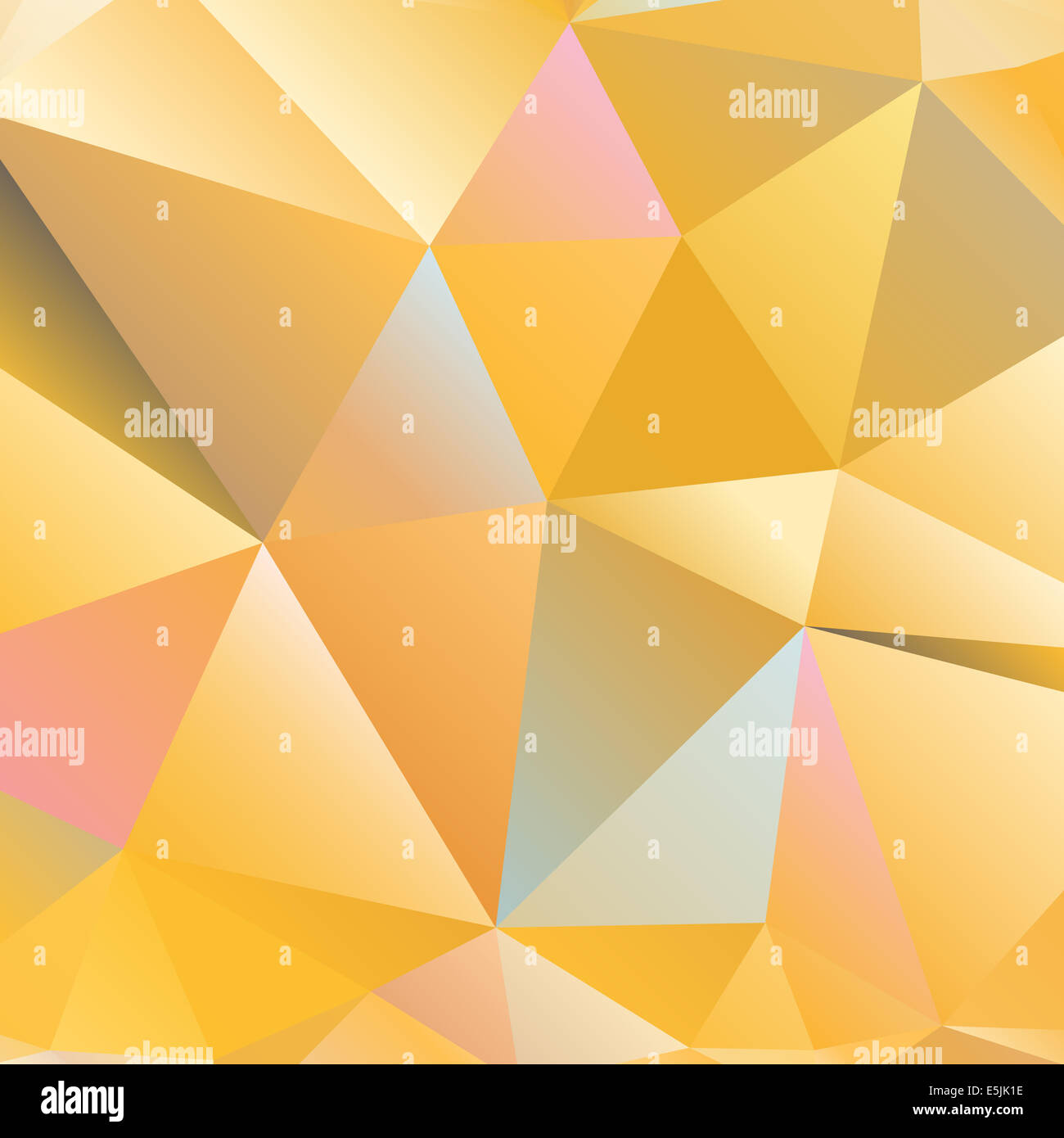 Abstract sfondo caldo di triangoli Foto Stock