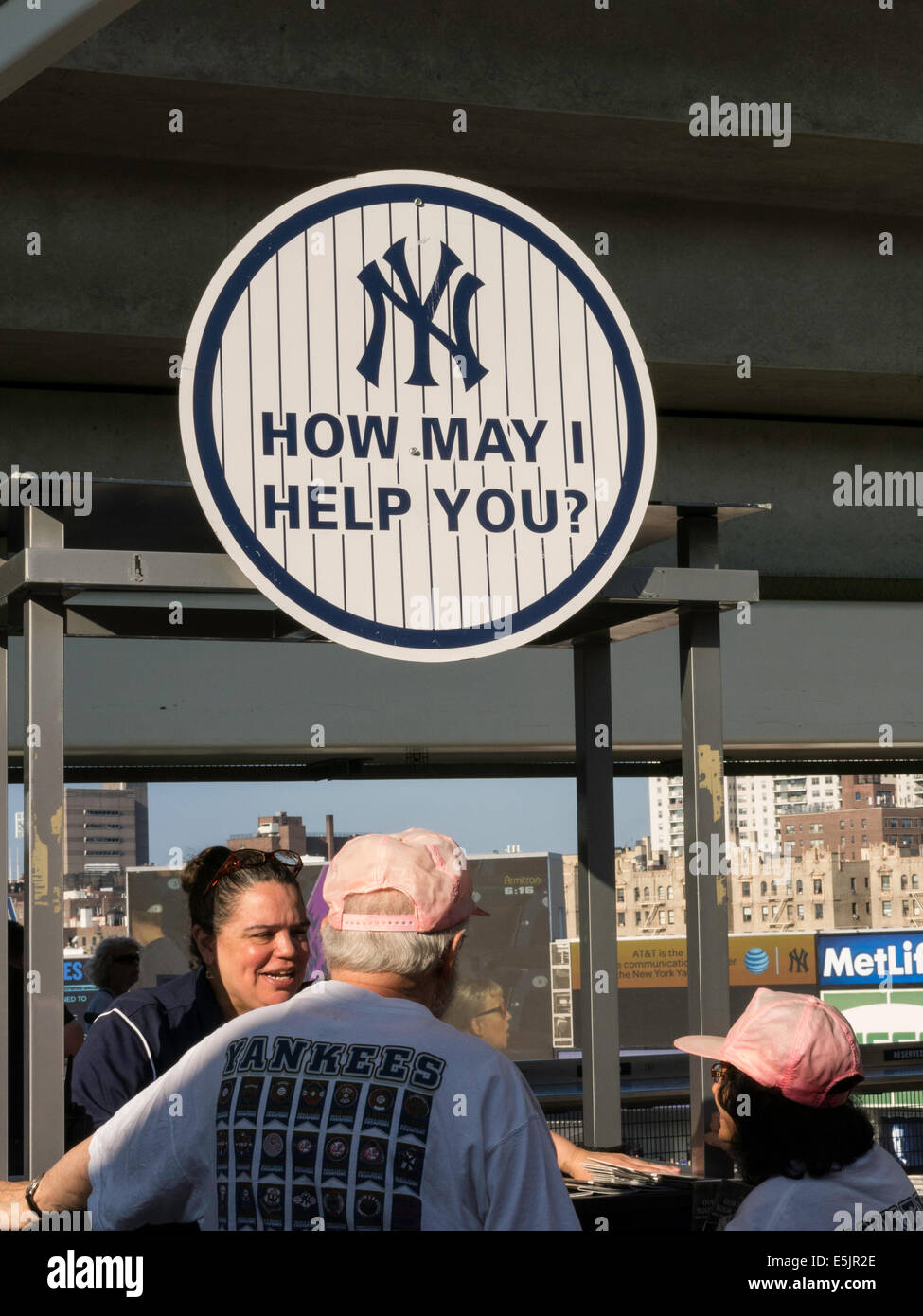Lo Yankee Stadium, il Bronx, New York Foto Stock