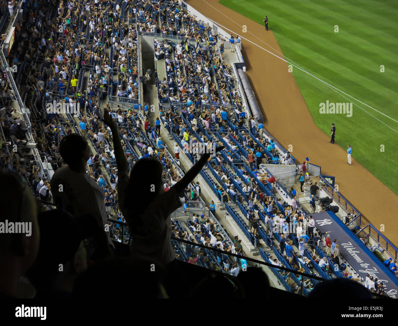 Lo Yankee Stadium, il Bronx, New York Foto Stock