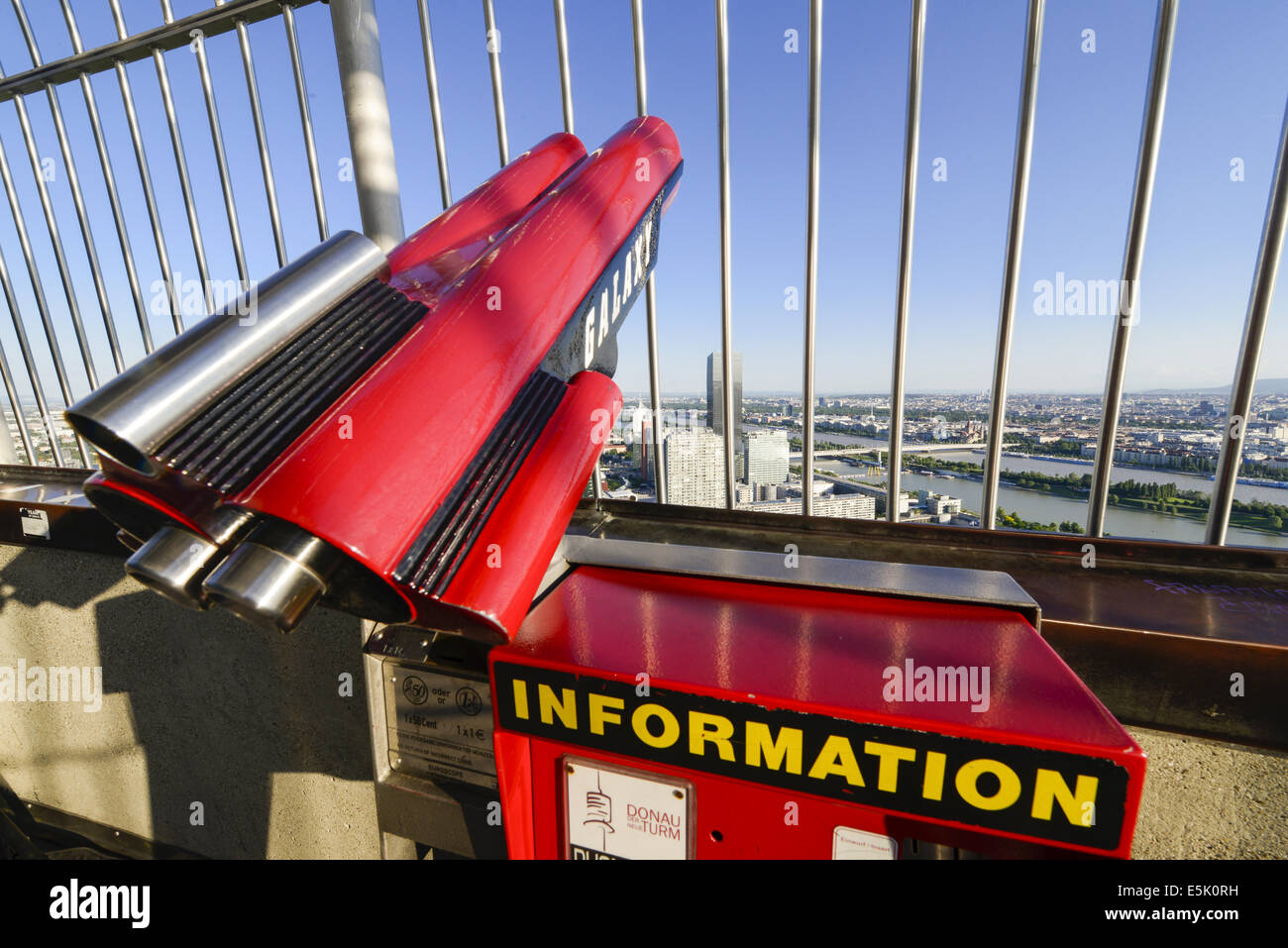 Vienna, Città del Danubio Foto Stock