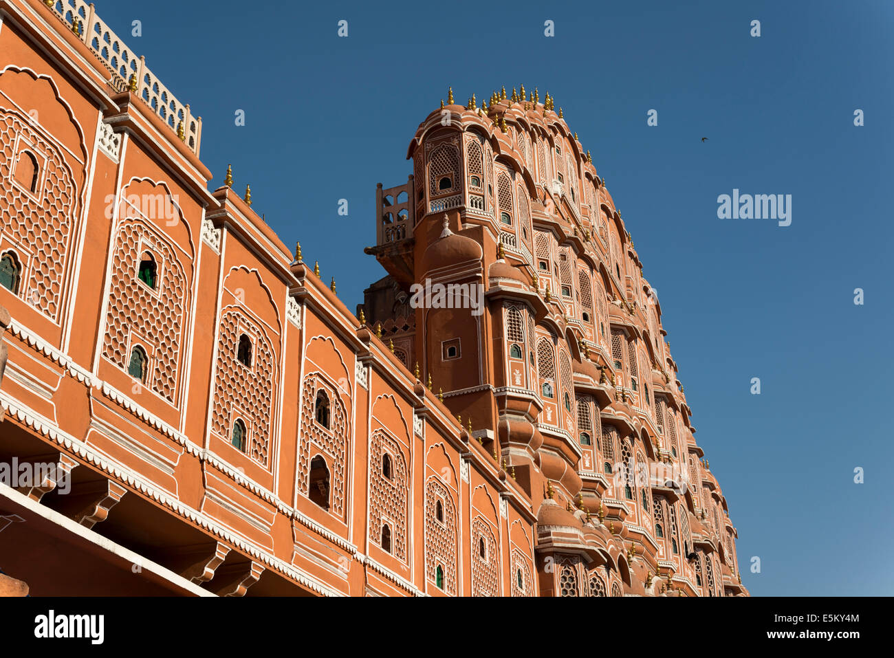 Hawa Mahal Palace Jaipur, Rajasthan, India Foto Stock