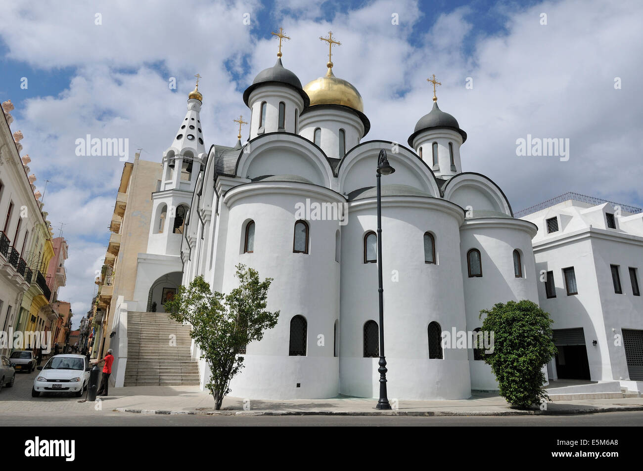 La Madonna di Kazan Chiesa Russa Ortodossa Vecchia Havana Cuba Foto Stock