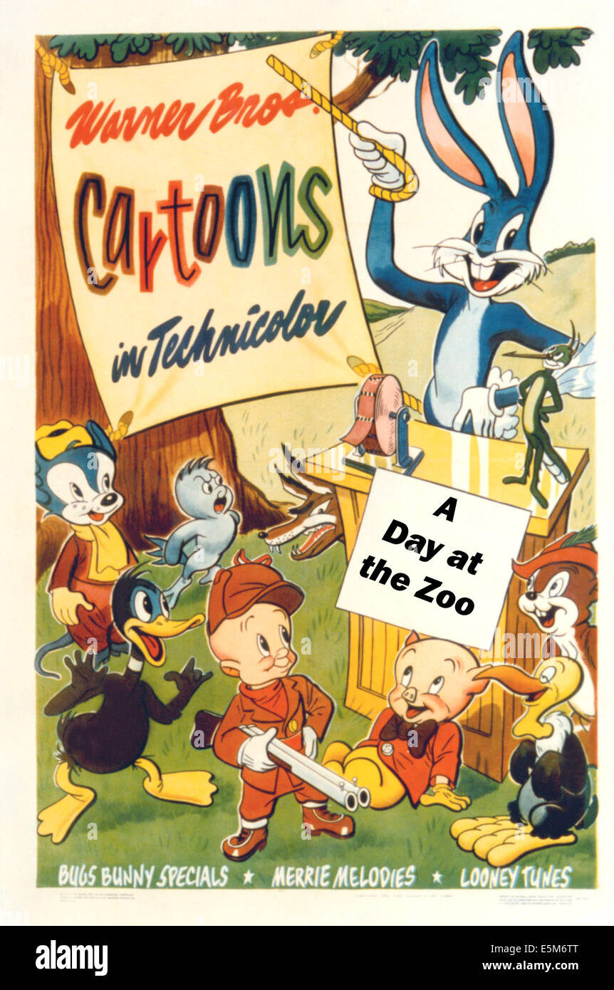 Una giornata allo zoo, 1939 Foto Stock