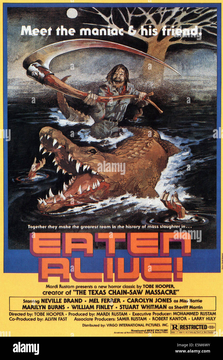 Mangiato vivo, poster, 1977 Foto Stock