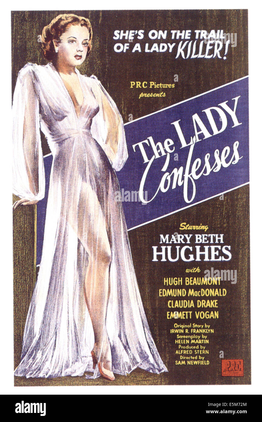 La signora confessa, Mary Beth Hughes, 1945 Foto Stock