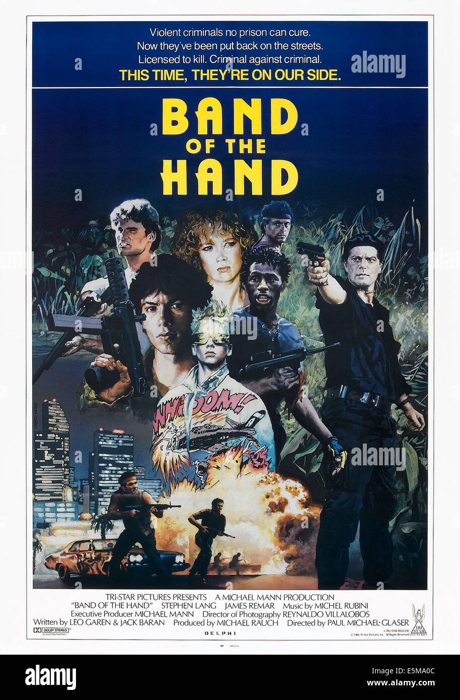 Banda del canto, noi poster, da sinistra: Al Shannon, Danny Quinn, John Cameron Mitchell (anteriore), Lauren Holly, Leon Robinson Foto Stock