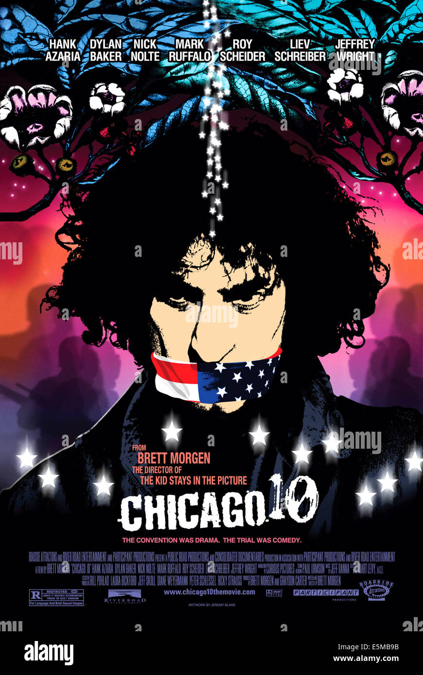 CHICAGO 10, Abbie Hoffman, 2007. ©Attrazioni stradale/cortesia Everett Collection Foto Stock