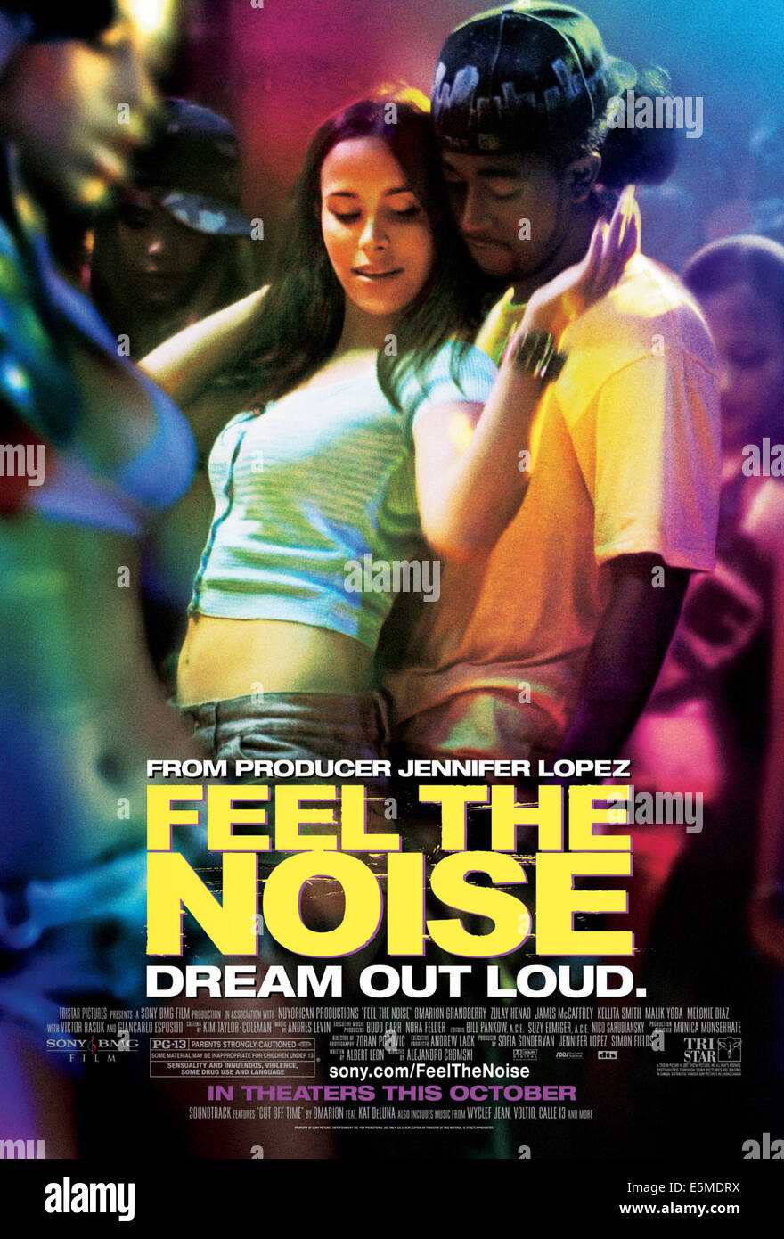 Sentire il rumore, centro: Zulay Henao, Omarion Grandberry, 2007. ©Columbia Pictures/cortesia Everett Collection Foto Stock