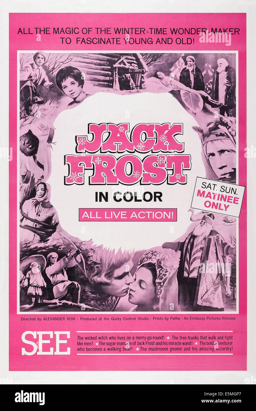 JACK FROST, locandina, 1966. Foto Stock