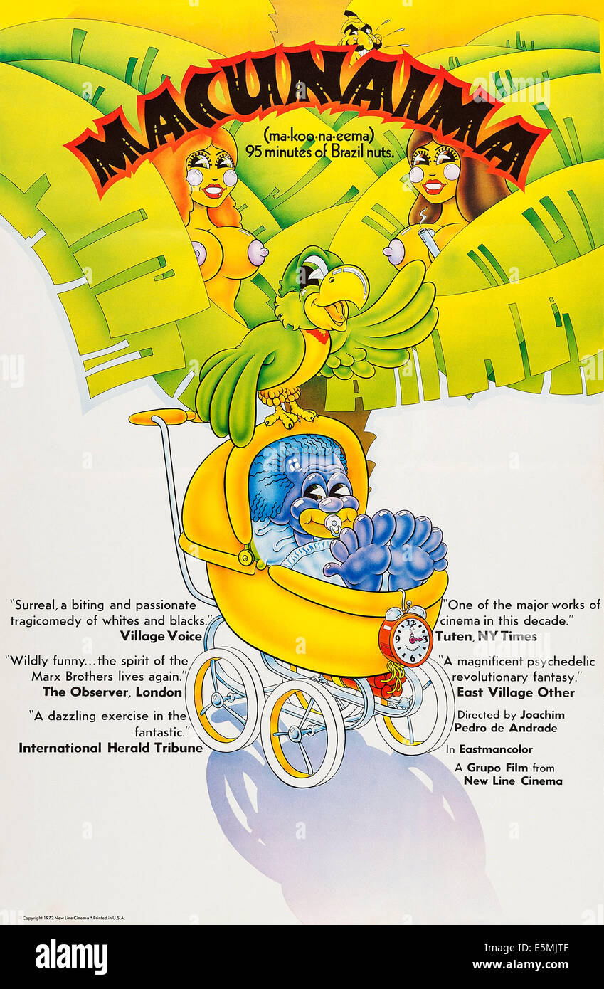MACUNAIMA, locandina, 1969. Foto Stock
