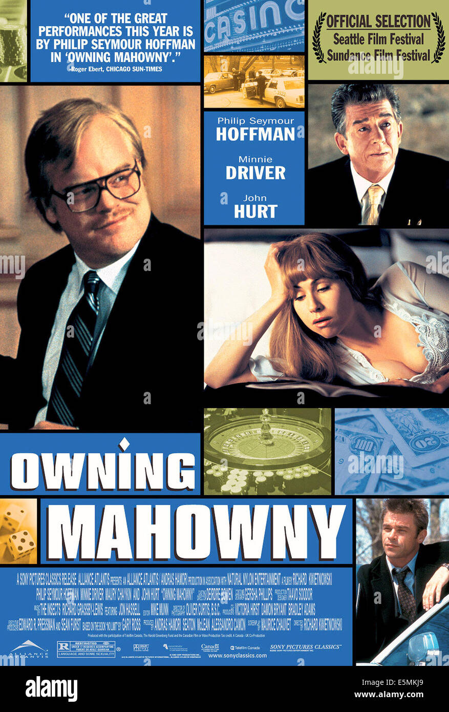 Possedere MAHOWNY, Philip Seymour Hoffman (sinistra), in alto a destra in basso: John Hurt, Minnie Driver, Ian Tracey, 2003, (c) Sony Foto Stock