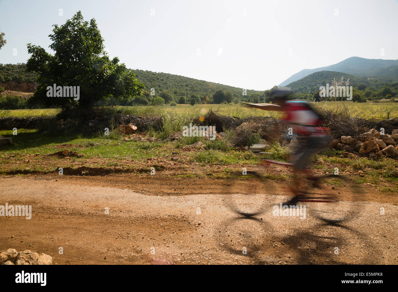 KAS, Turchia Ciclismo client off-road. Foto Stock