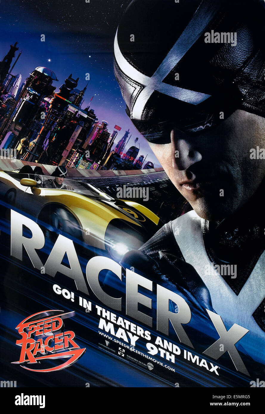 Il corridore di velocità, noi anticipo poster, Matthew Fox, 2008. ©Warner Brothers/cortesia Everett Collection Foto Stock