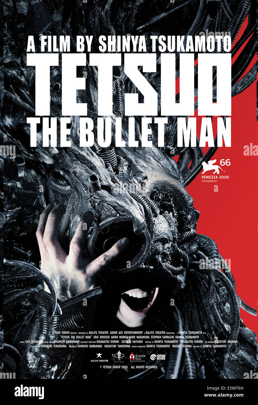 TETSUO: TEH BULLET MAN, noi locandina, 2009, ©IFC Films/cortesia Everett Collection Foto Stock
