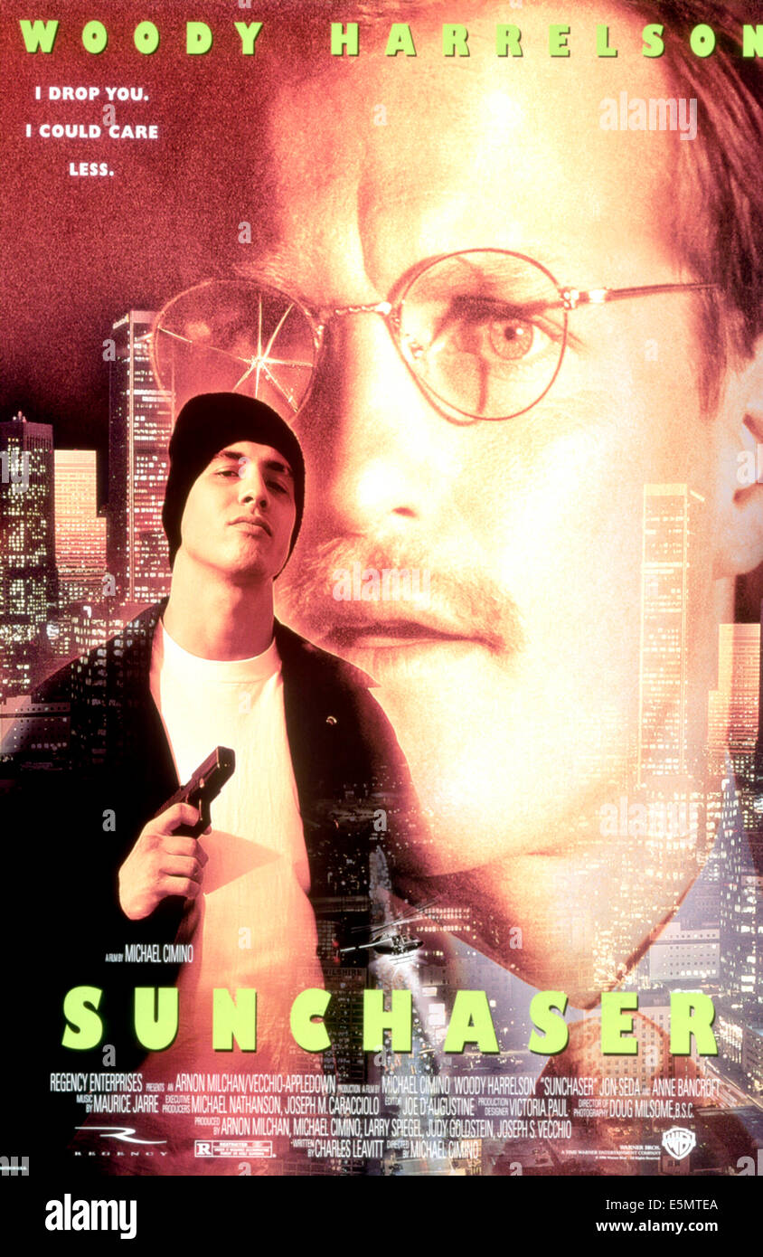 Il SUNCHASER, Jon Seda (anteriore), Woody Harrelson, 1996, © Warner Brothers/cortesia Everett Collection Foto Stock
