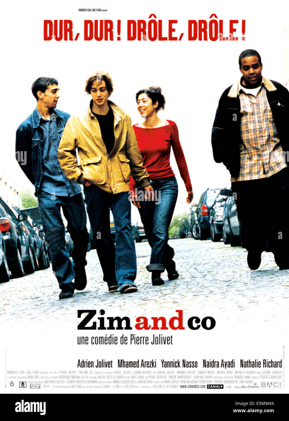 ZIM E CO., (aka ZIM e società), Mhamed Arezki, Adrien Jolivet, Naidra Ayadi, Yannick Nasso, 2005. © Bac Films/cortesia Foto Stock