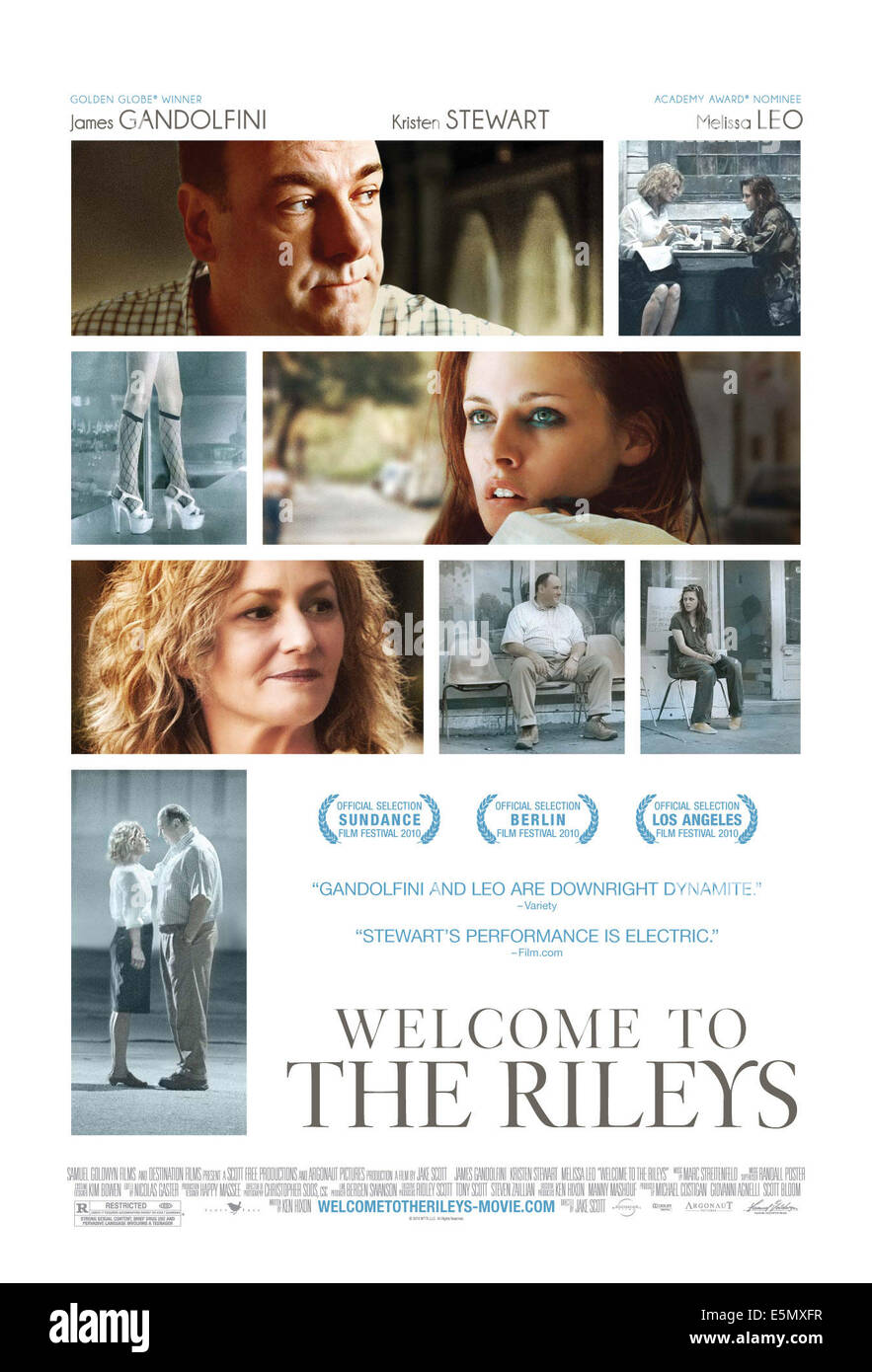 Benvenuti al RILEYS, top l-r: James Gandolfini, Melissa Leo, Kristen Stewart, centro: Kristen Stewart, fila 3 l-r: Melissa Foto Stock