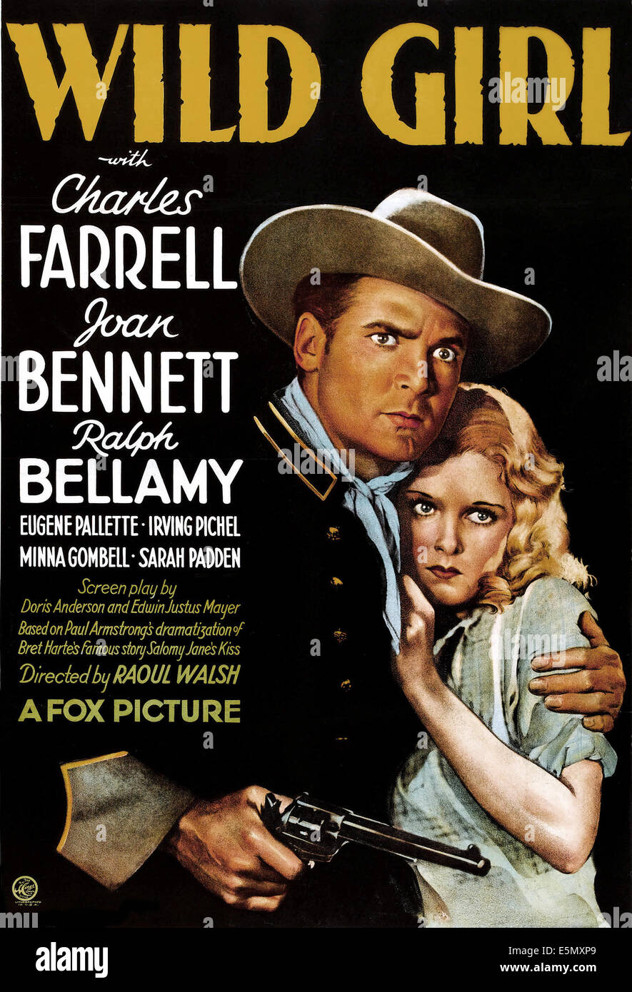 Ragazza selvaggia, da sinistra, Charles Farrell, Joan Bennett, 1932 Foto Stock