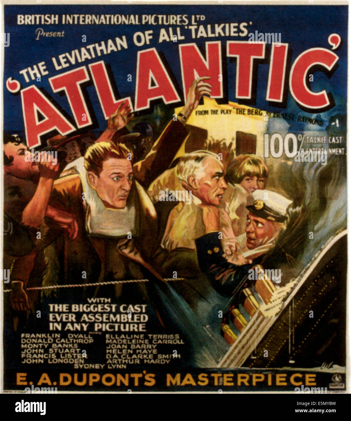 ATLANTICO, 1929. Foto Stock