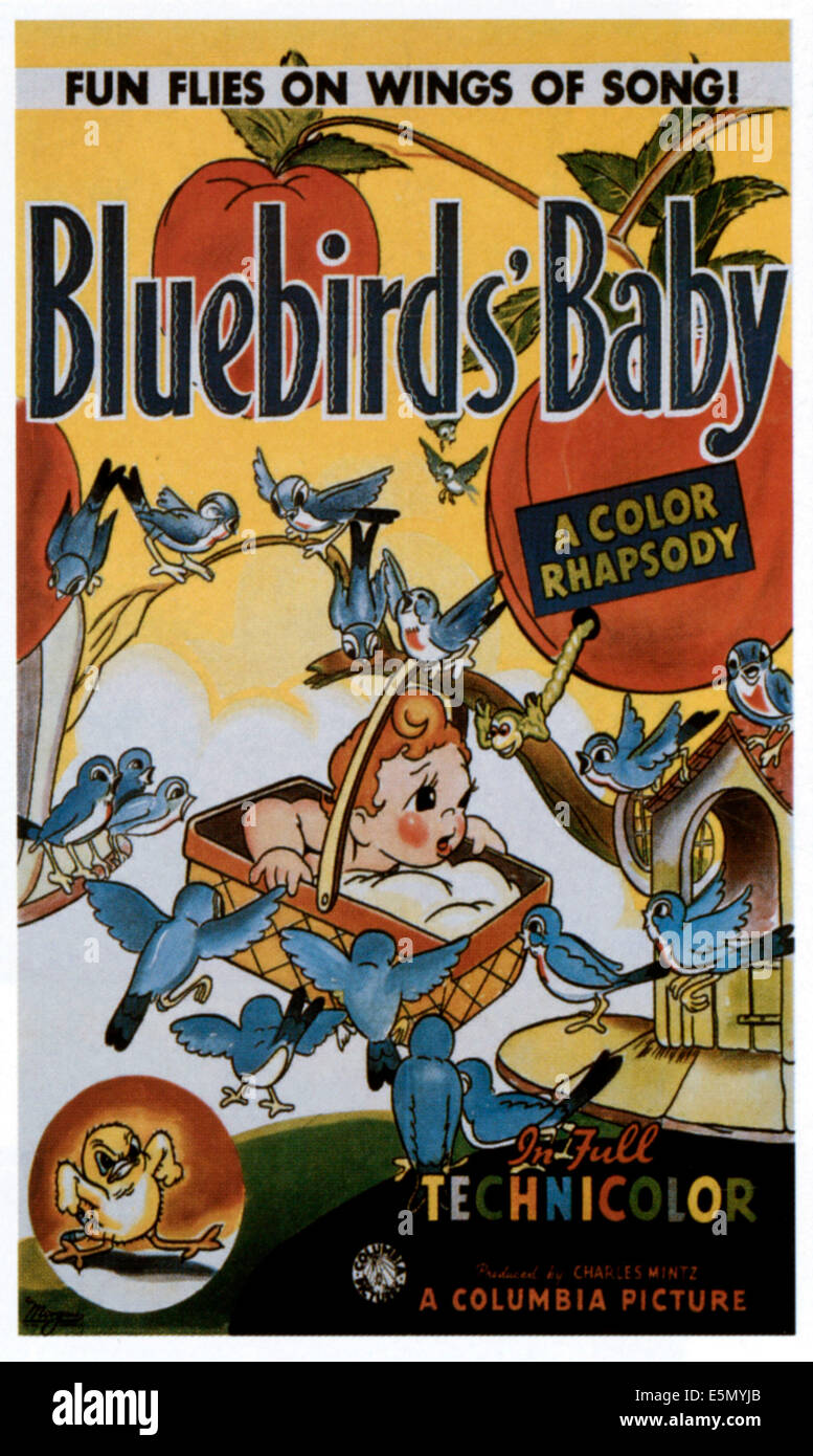 BLUEBIRDS' BABY, 1938. Foto Stock