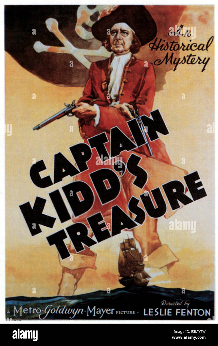 CAPTAIN Kidd's Treasure, 1938. Foto Stock