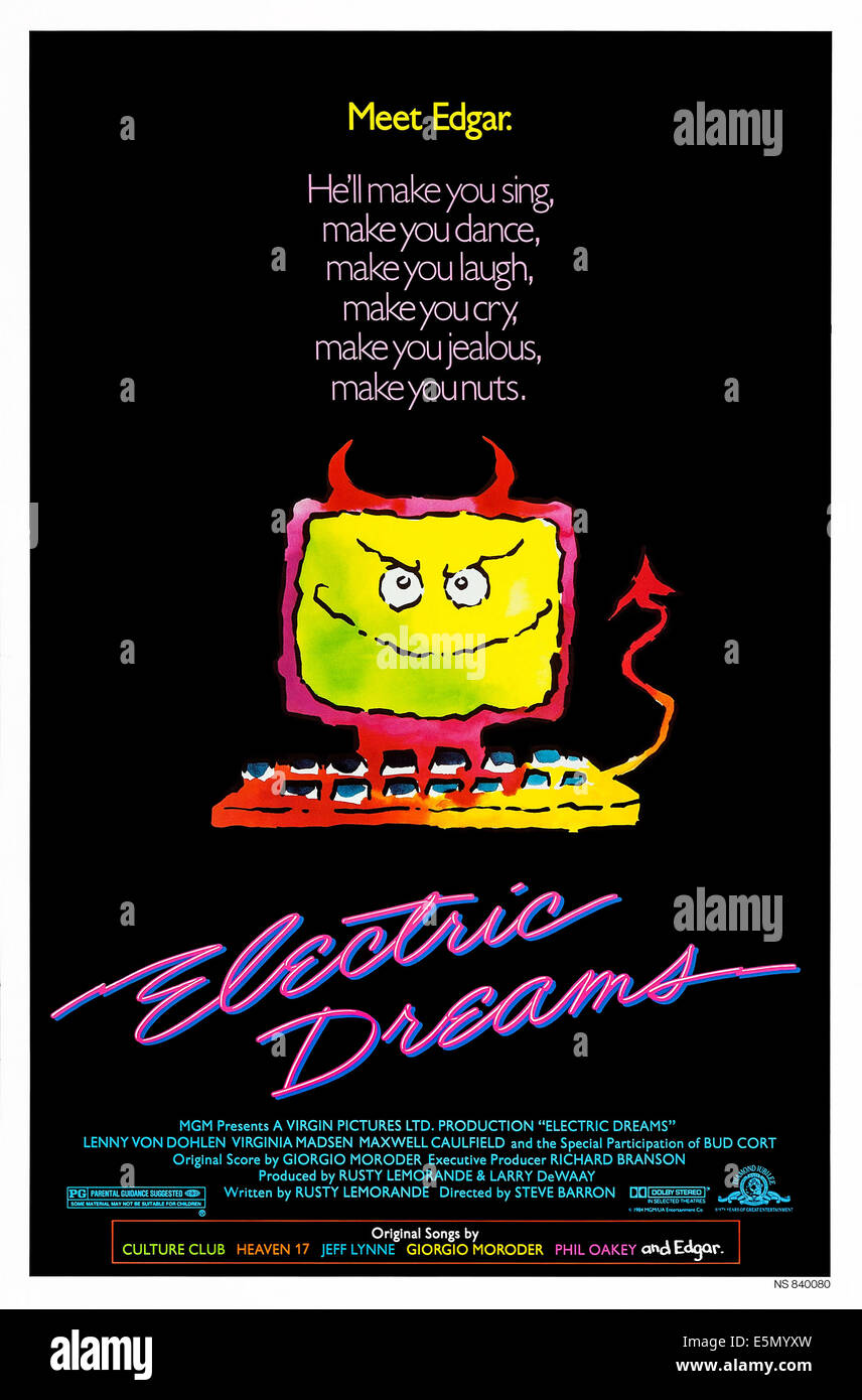 Sogni ELETTRICO, 1984, (c)MGM/cortesia Everett Collection Foto Stock