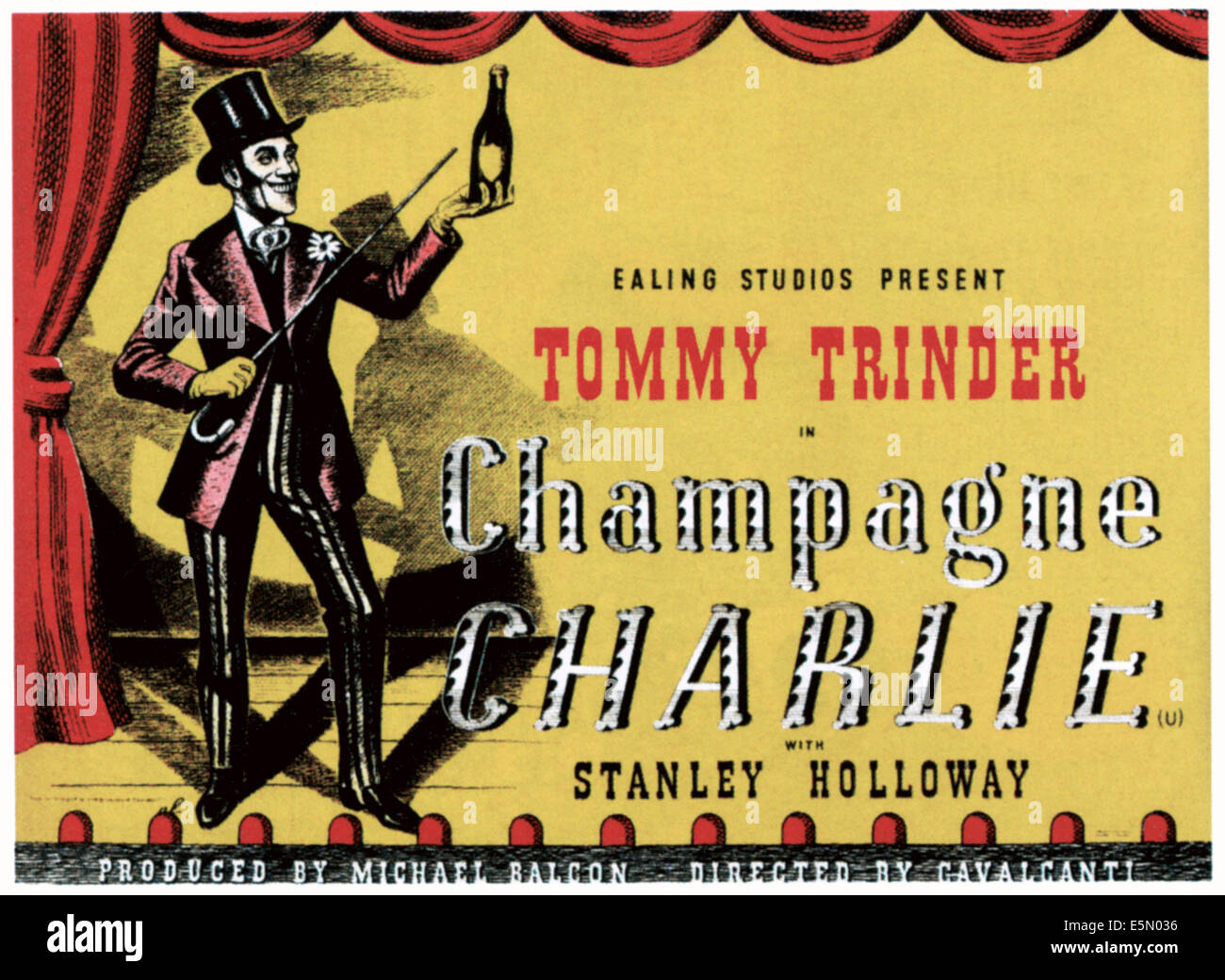 CHAMPAGNE CHARLIE, 1944 Arte Poster Foto Stock