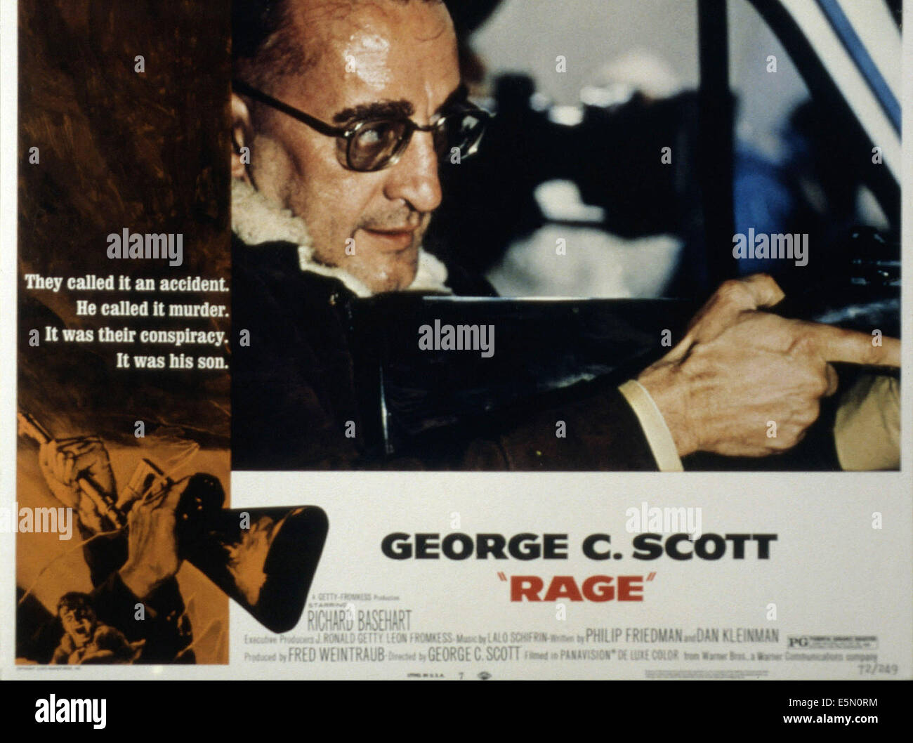 RAGE, George C. Scott, 1972 Foto Stock