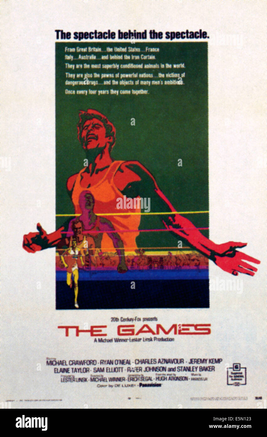I giochi, 1970. Foto Stock