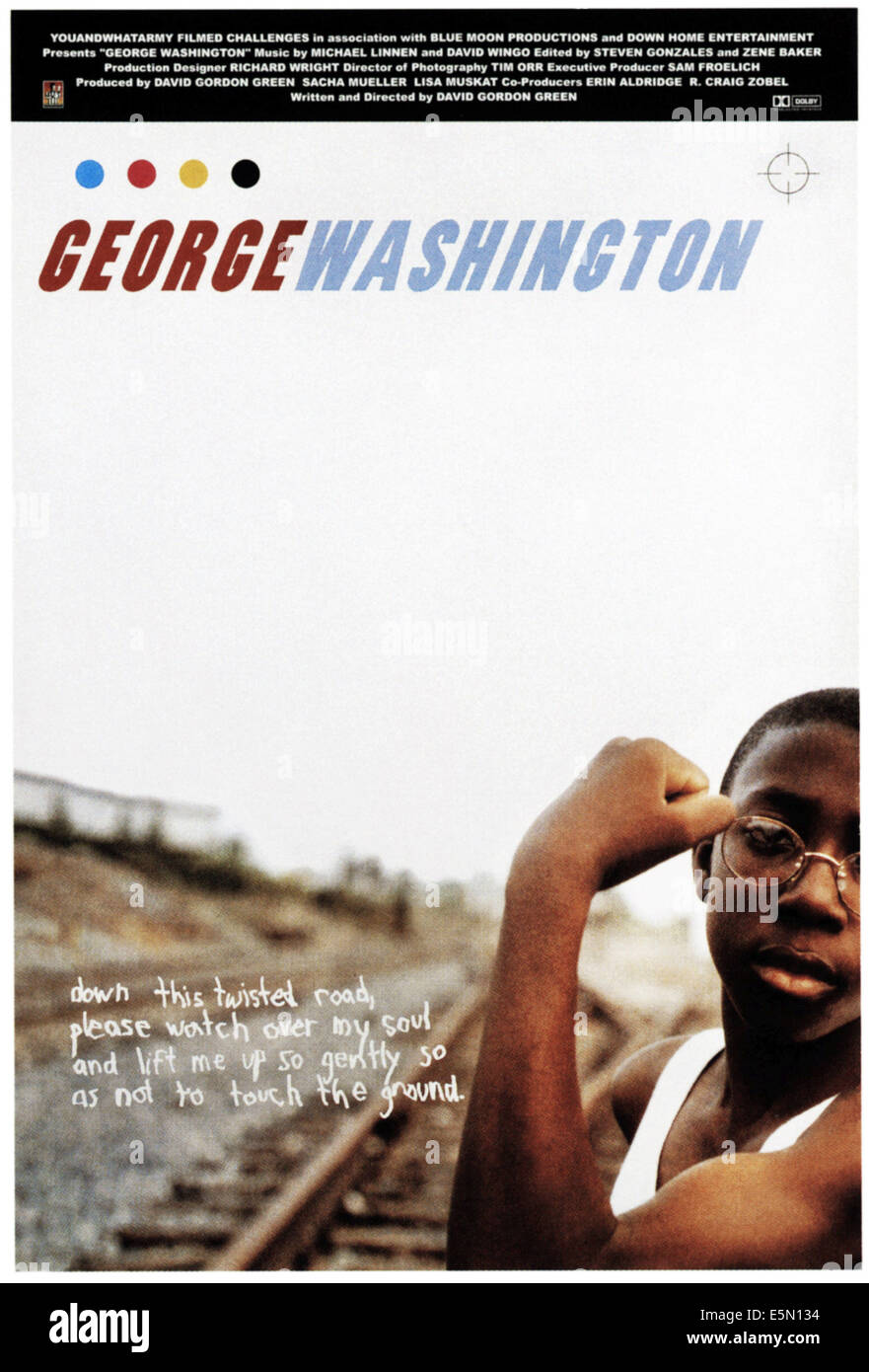 GEORGE WASHINGTON, Curtis cotone III, 2000 ©Cowboy film/cortesia Everett Collection Foto Stock