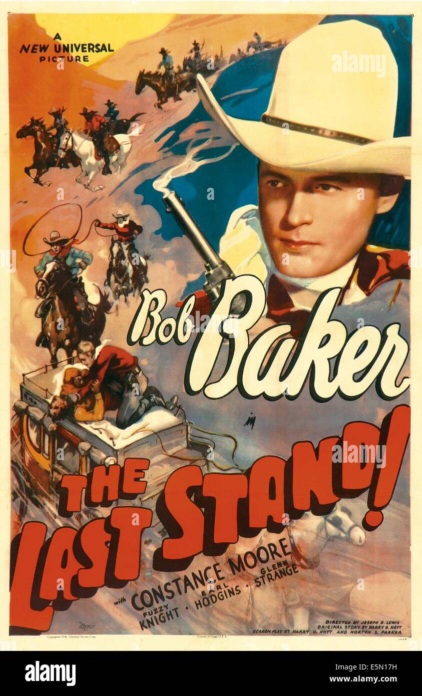 L'ultima gabbia, Bob Baker, 1938. Foto Stock