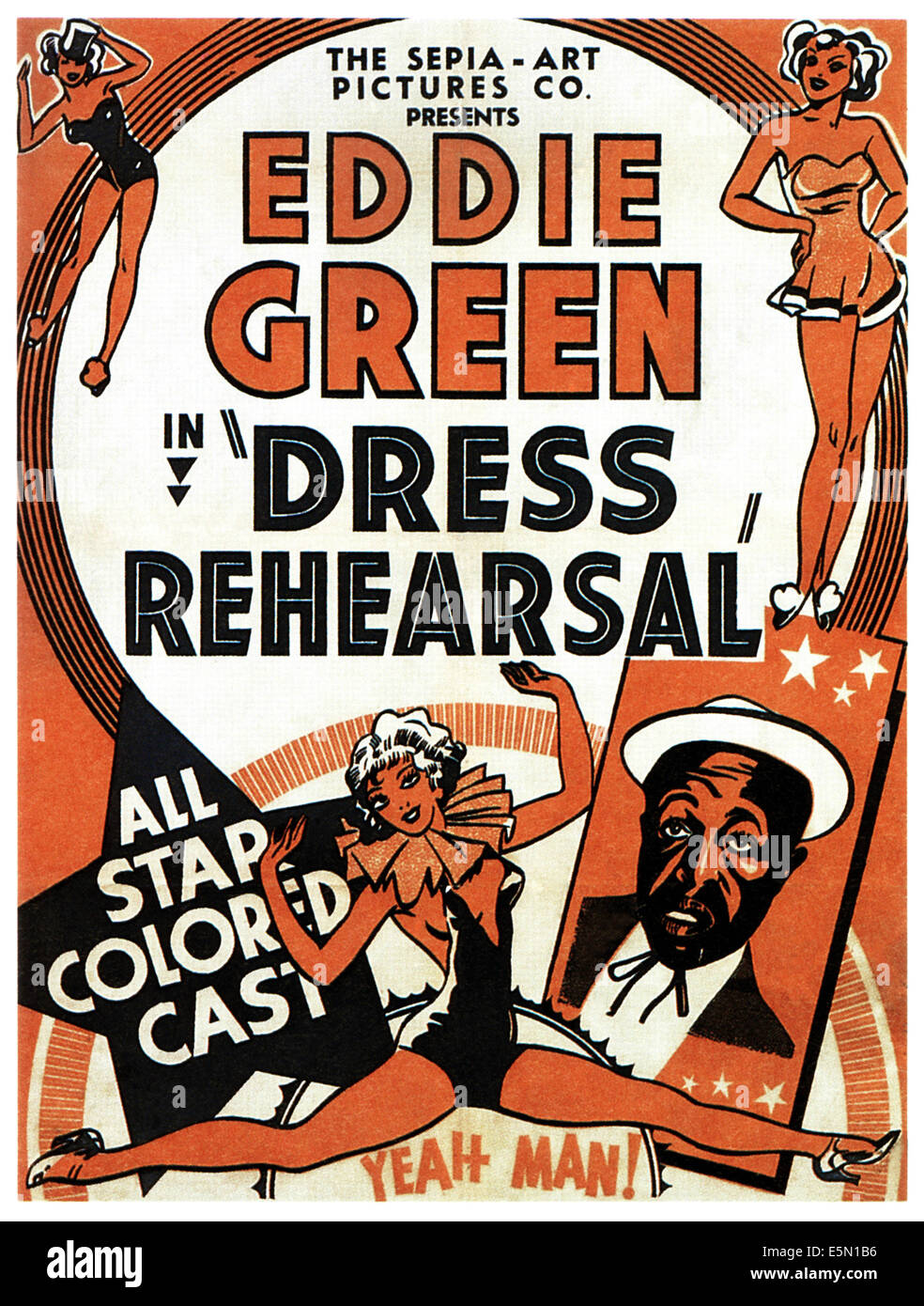 Prove abito, Eddie verde, 1939. Foto Stock