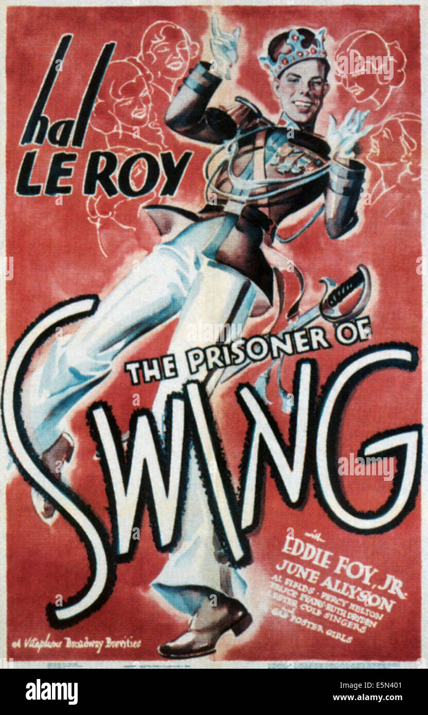 Il prigioniero di swing, Hal LeRoy, 1938. Foto Stock