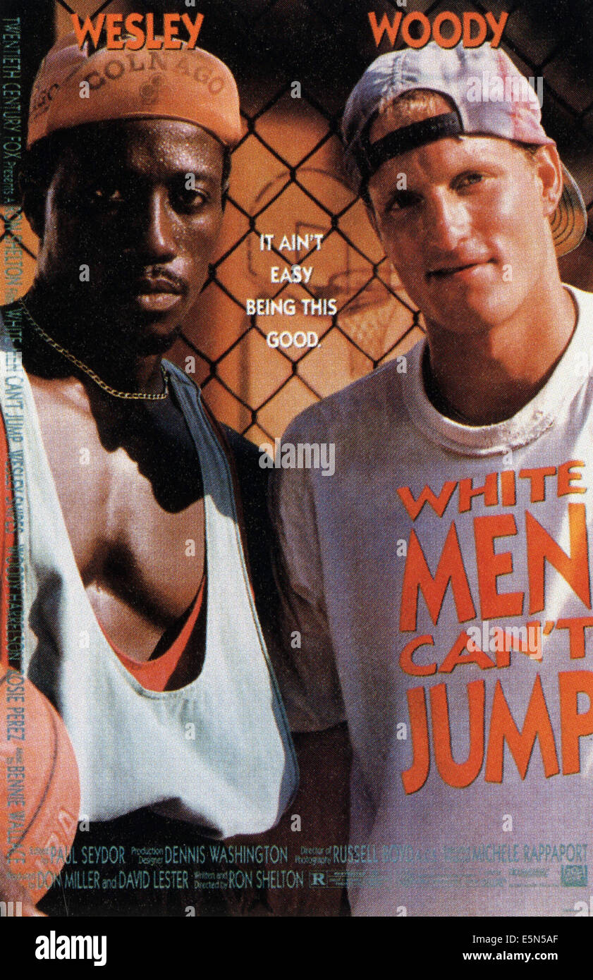 Uomini bianchi non può saltare, Wesley Snipes, Woody Harrelson, 1992 Foto Stock
