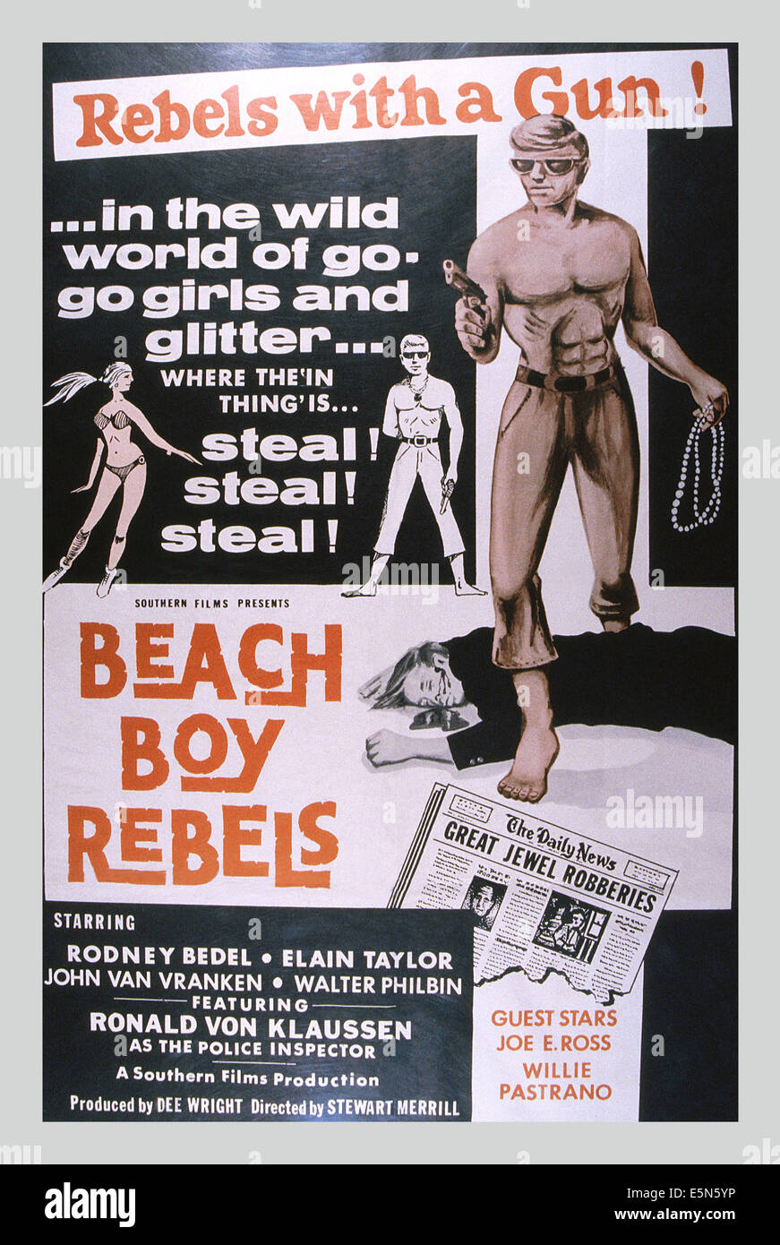 BEACH BOY ribelli, Rodney Bedel, ca. 1970 Foto Stock