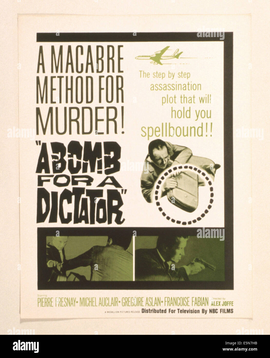 Una bomba per un dittatore (aka LES FANATIQUES), 1957 Foto Stock