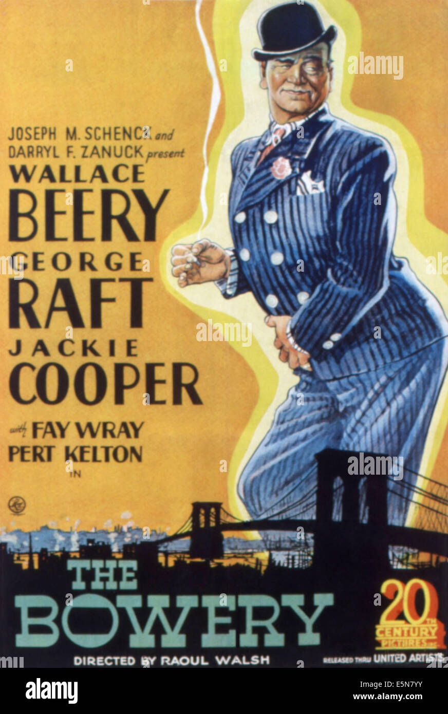 Il Bowery, Wallace Beery, 1933, TM e copyright ©XX Century Fox Film Corp. Tutti i diritti sono riservati / cortesia: Everett Foto Stock