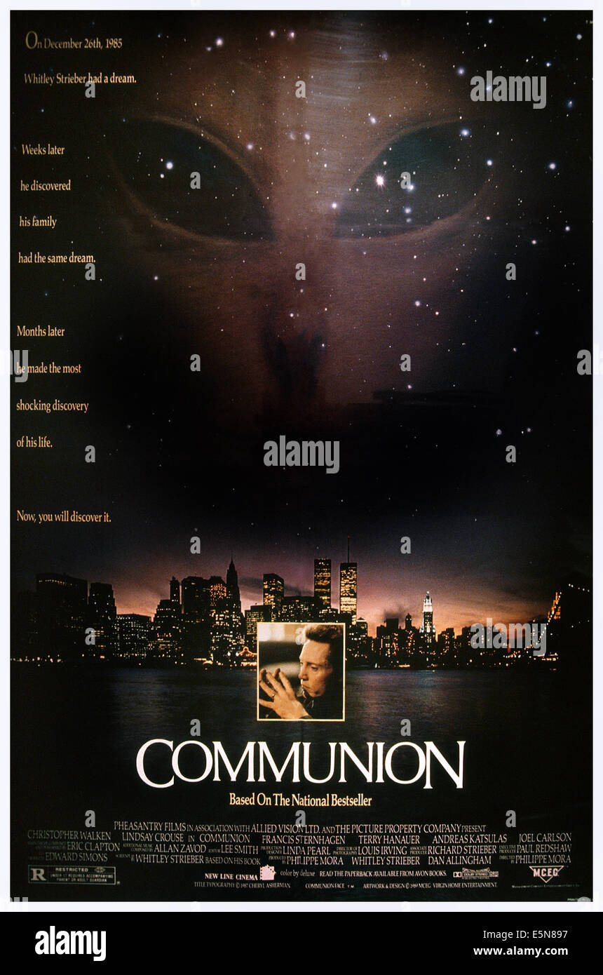 La comunione, Christopher Walken, 1989 © Nuova Linea/cortesia Everett Collection Foto Stock
