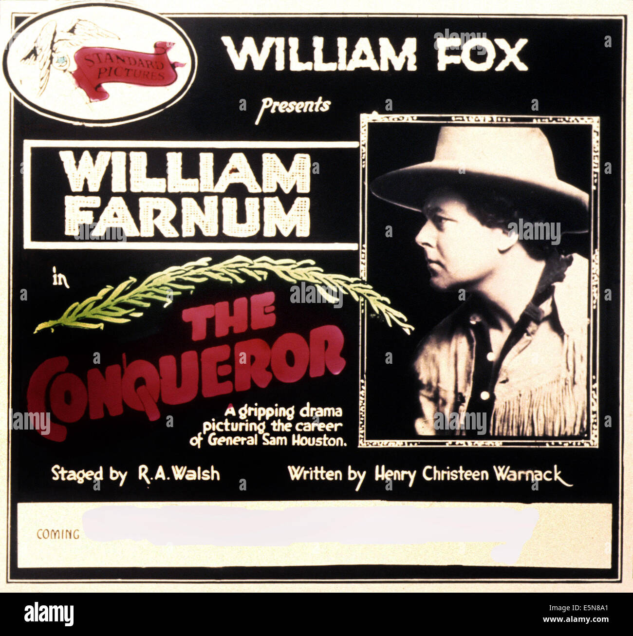 Il conquistatore, William Farnum, 1917, TM & Copyright © XX Century Fox Film Corp./cortesia Everett Collection Foto Stock