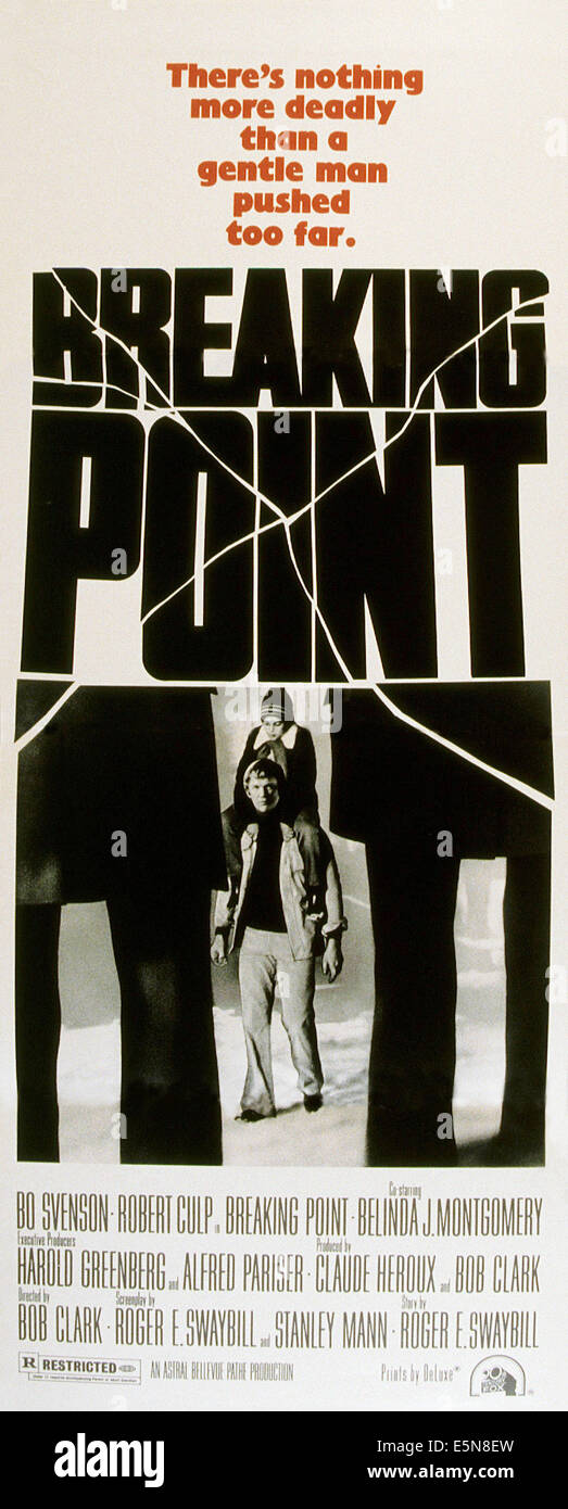Punto di rottura, Bo Svenson (fondo), 1976, TM & Copyright © XX Century Fox Film Corp./cortesia Everett Collection Foto Stock