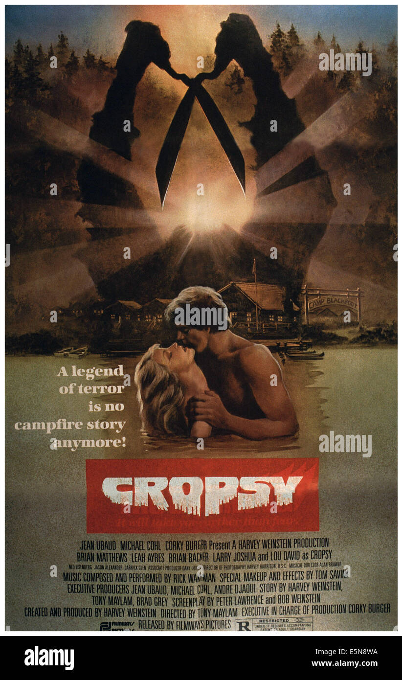 CROPSY, (aka THE BURNING), 1981. ©Filmways Pictures/cortesia Everett Colletion Foto Stock
