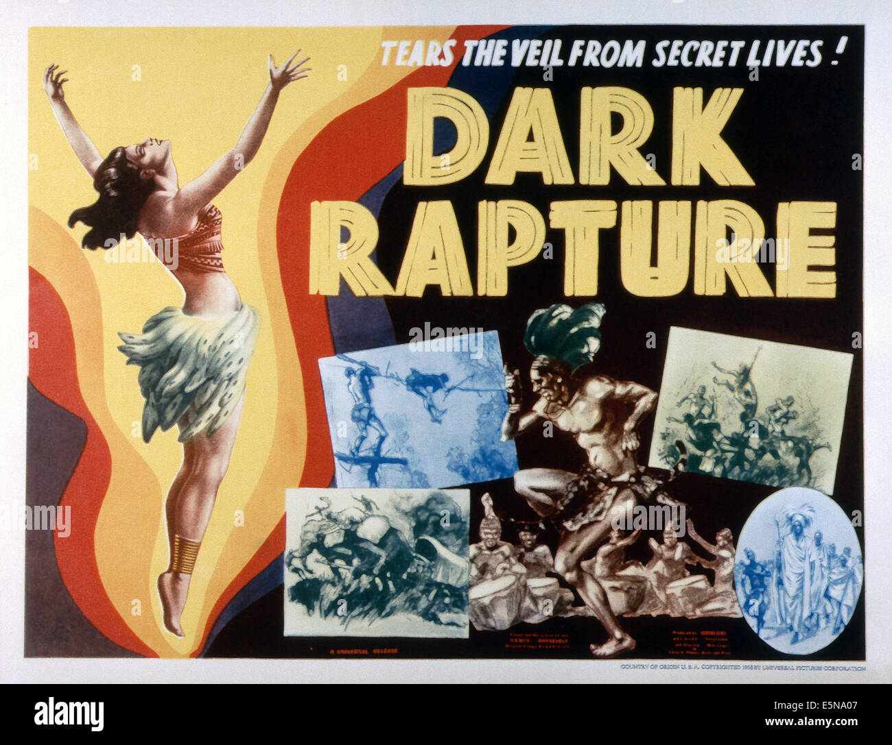 DARK RAPTURE, (aka magie africaine), 1938 Foto Stock