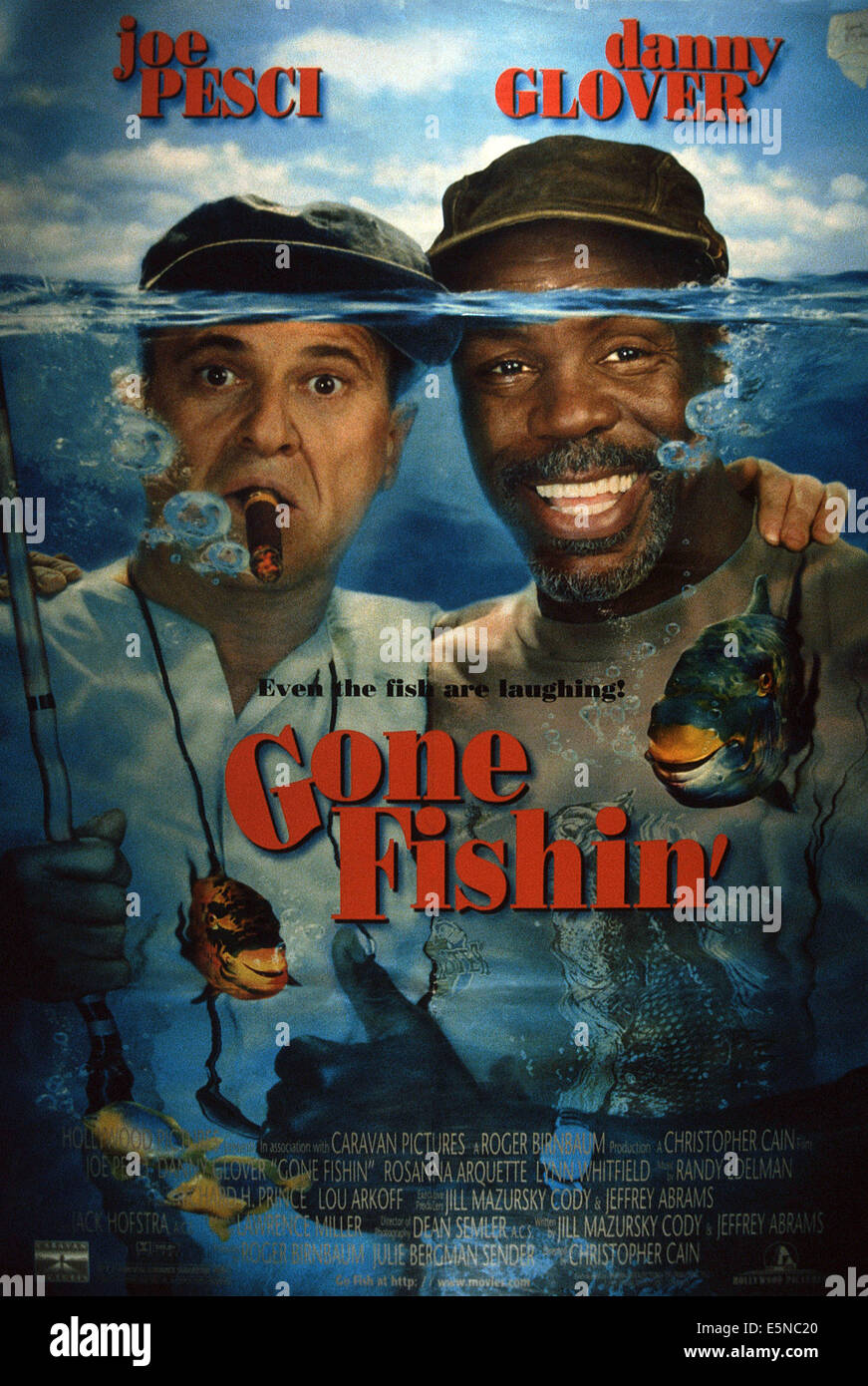 GONE FISHIN', da sinistra: Joe Pesci, Danny Glover, 1997 © Buena Vista/cortesia Everett Collection Foto Stock